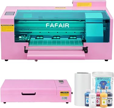 A3 F1080 DTF Printer with Oven, DIY Print with Automatic Cleaning System