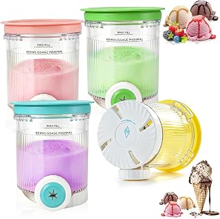 Ninja Creami Behälter für Ninja Creami Swirl, 4 Stück 480ML Behälter NC700