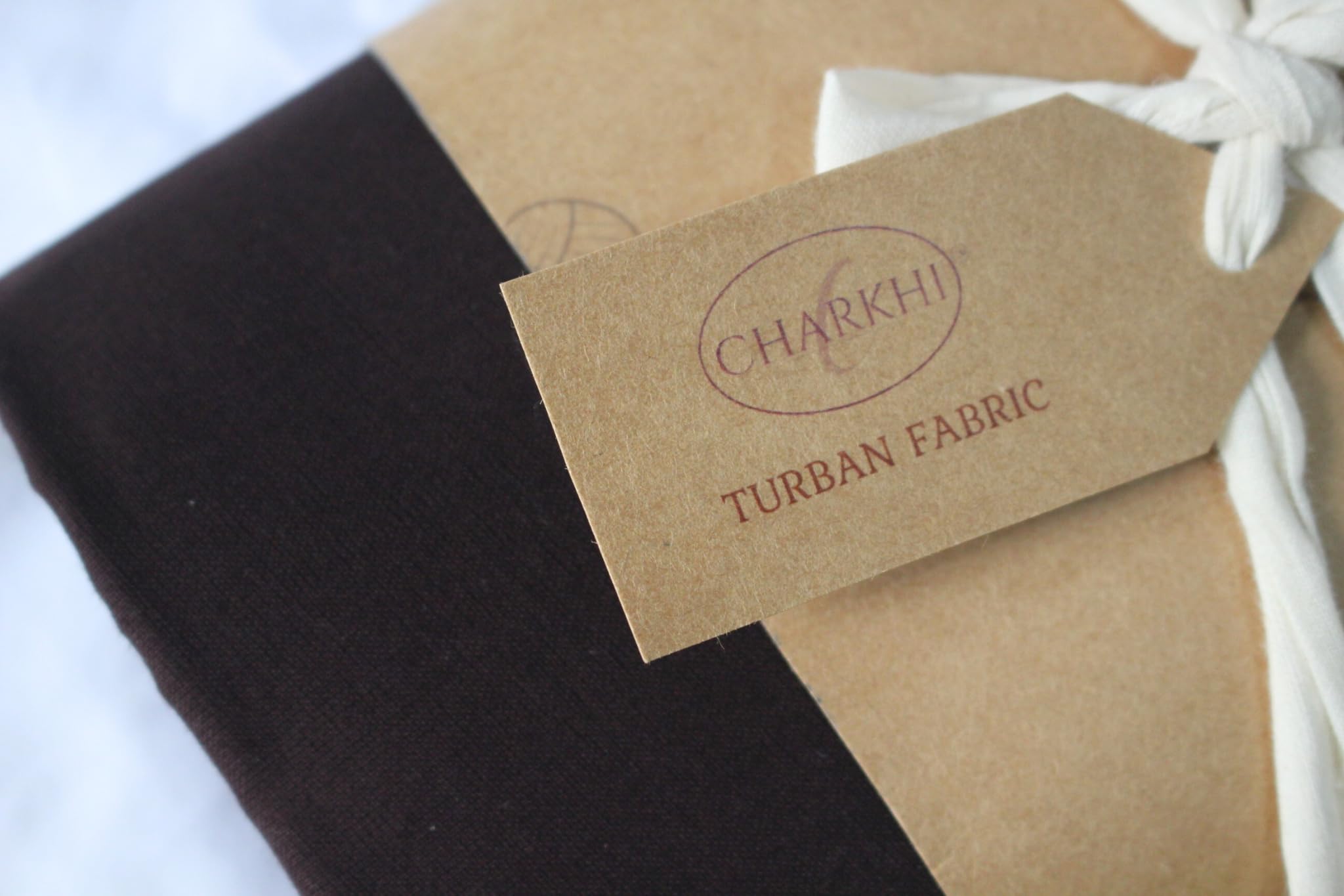 Charkhi 6 Meter Dark Chocolate 100% Full Voile Traditional Pagri/Pagdi – Soft & Comfortable Sikh/Punjabi Turban Cloth for Men/Women-picture-38