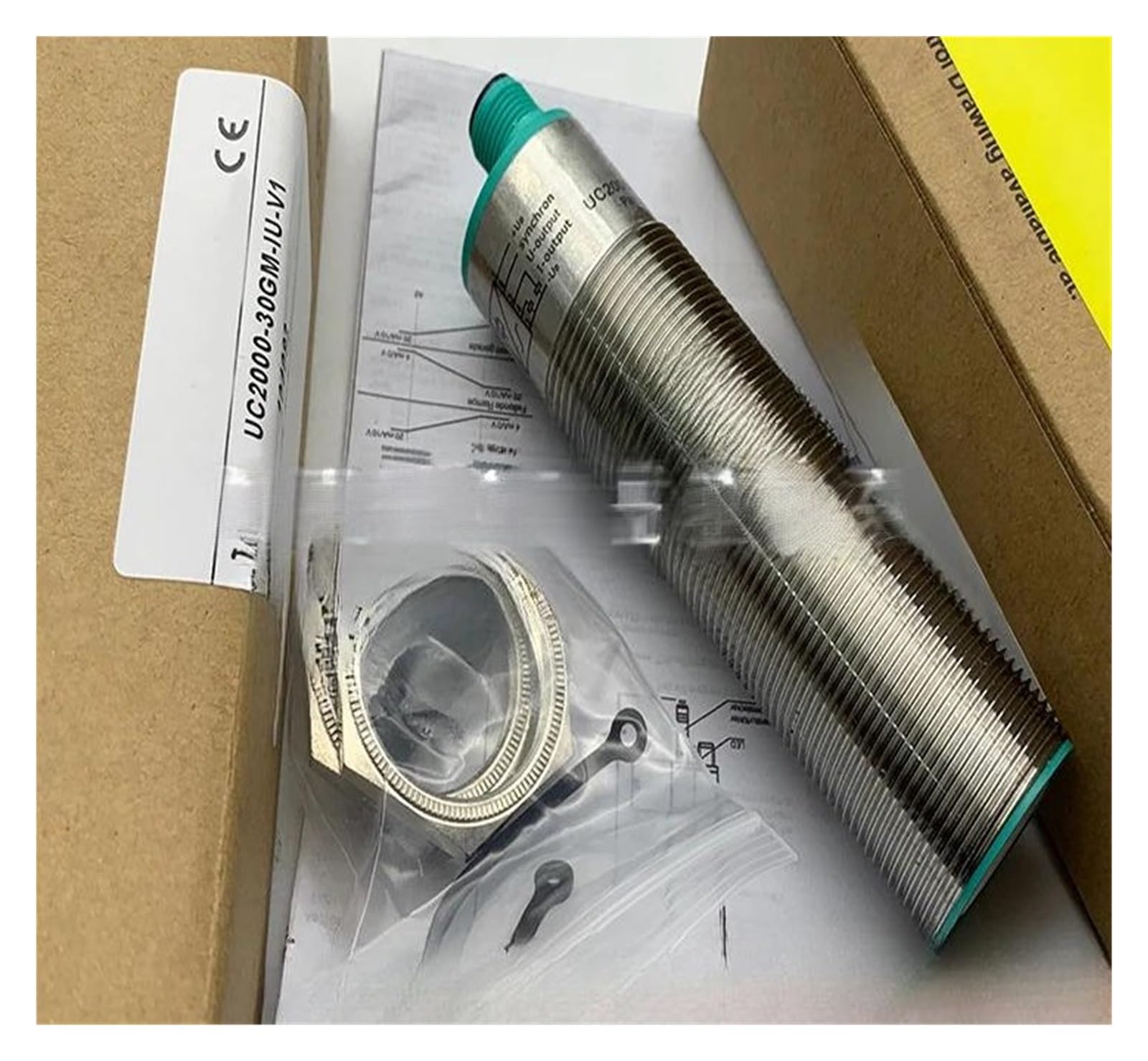 NACODLUL 1pcs UC2000-30GM-IU-V1 UC2000-30GM-IU-V1-HB Sensors(UC2000-30GM-IU-V1-HB)