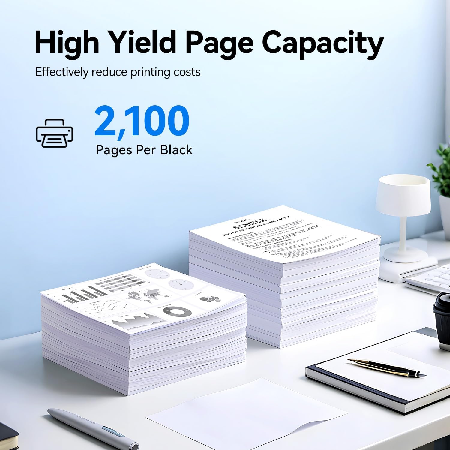 78A Toner Cartridge Black 2-Pack with Chip High Yield Replacement for HP 78A CE278A Toner Cartridges Compatible for HP LaserJet Pro MFP M1536dnf P1566 P1606dn Printer M1536 P1606 Series Ink All-in-One