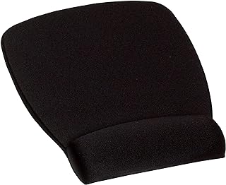 3M MW209MB Mouse Pad with Wrist Rest (Black) Price In India