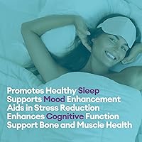 Vista 4 de 5-HTP 200 mg Plus Calcio y Magnesio, Equilibrio del Estado de Ánimo y Relajación Mejorada, Salud Cerebral y del Sueño, Apoyo Natural