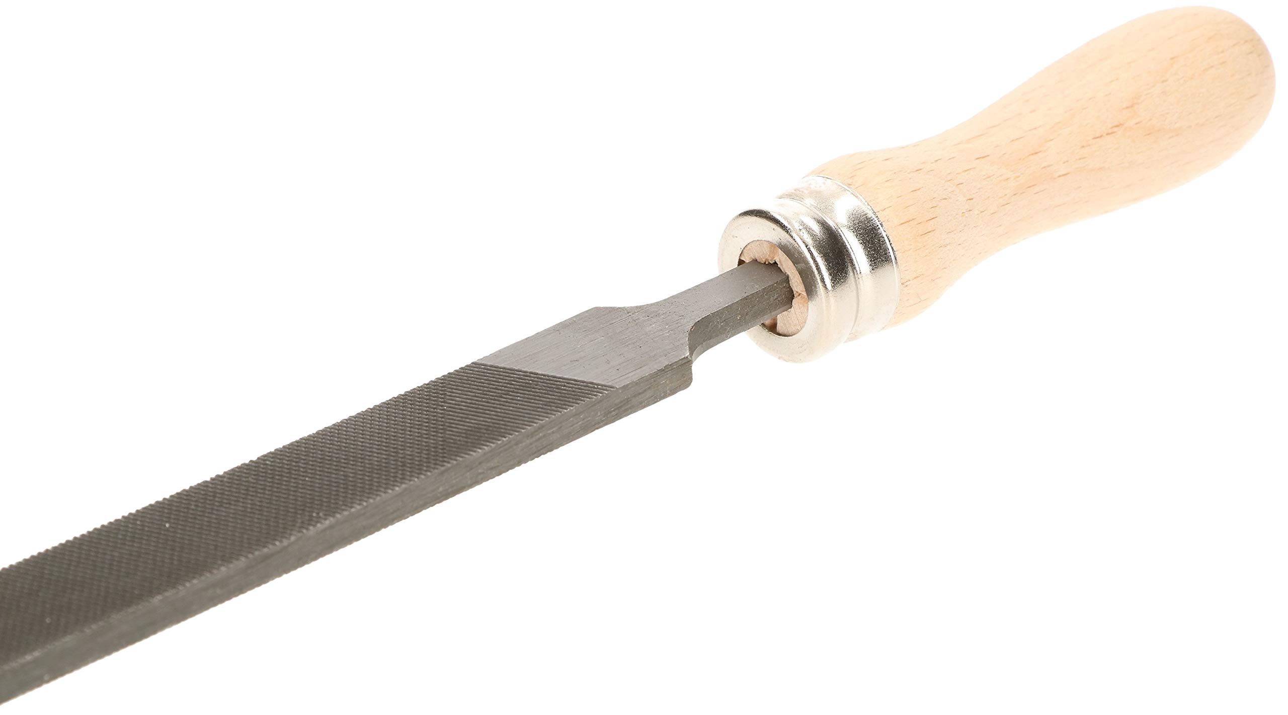 Lima Piatta KOTARBAU 250 Mm – Taglio 3 Fine, Per Metallo, Con Manico In Legno, Fabbro E Fai Da Te
