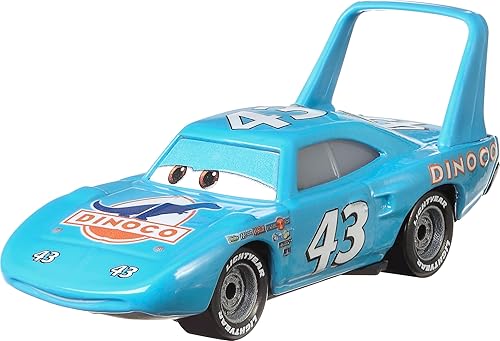 Mattel Disney y Pixar Cars - Vehículos fundidos a presión a escala 1:55, autos de juguete coleccionables, El Rey