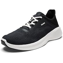 OLUKAI Island Hopper Mens Sneakers, Travel Ready & Versatile Athletic Shoes, Soft & Breathable Knit Fabric, Drop-in Heel Design