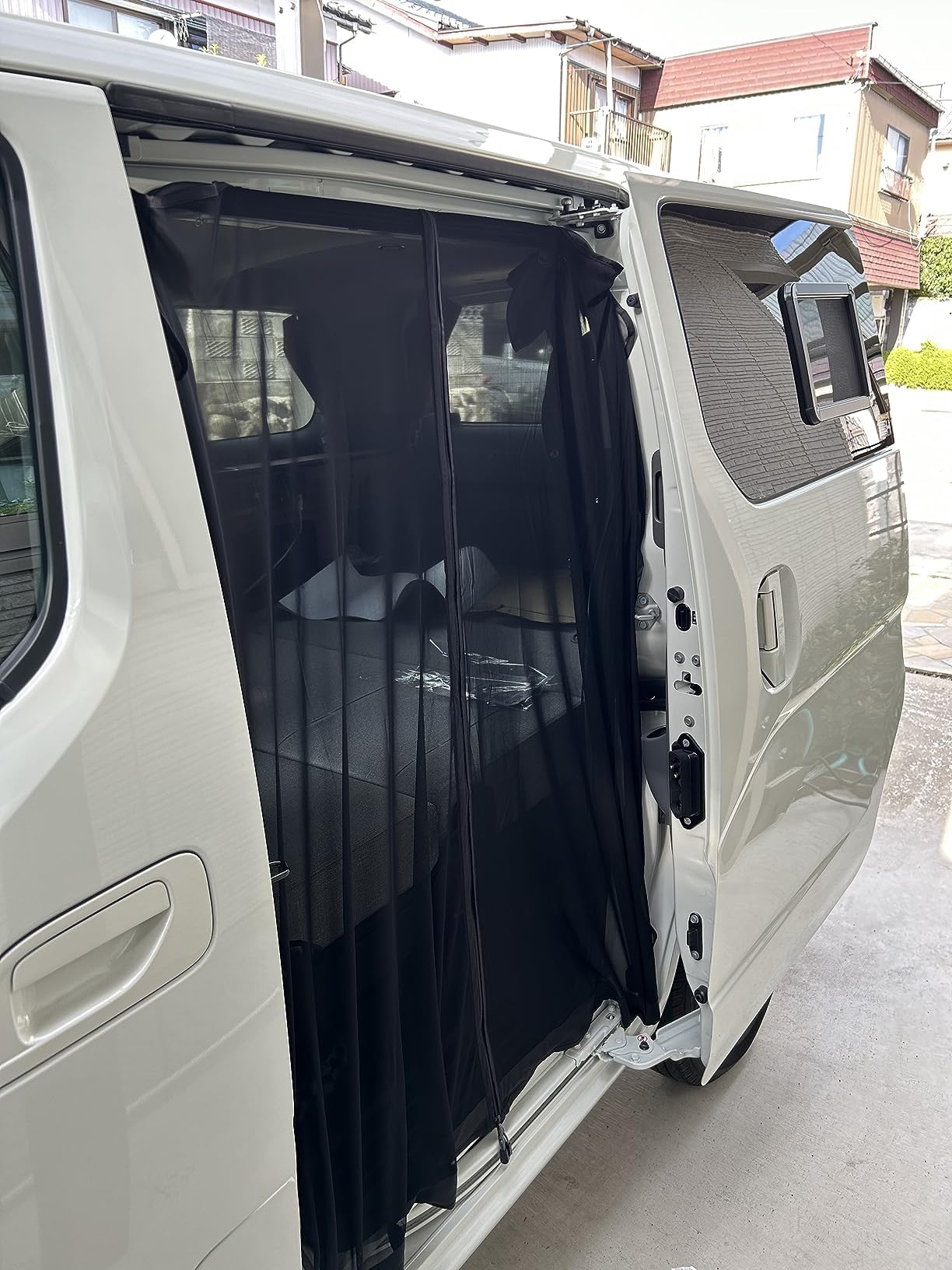 軽1BOX車用虫除けネット Amazon.co.jp: リアゲート用防虫ネット ピクシスバン S321M