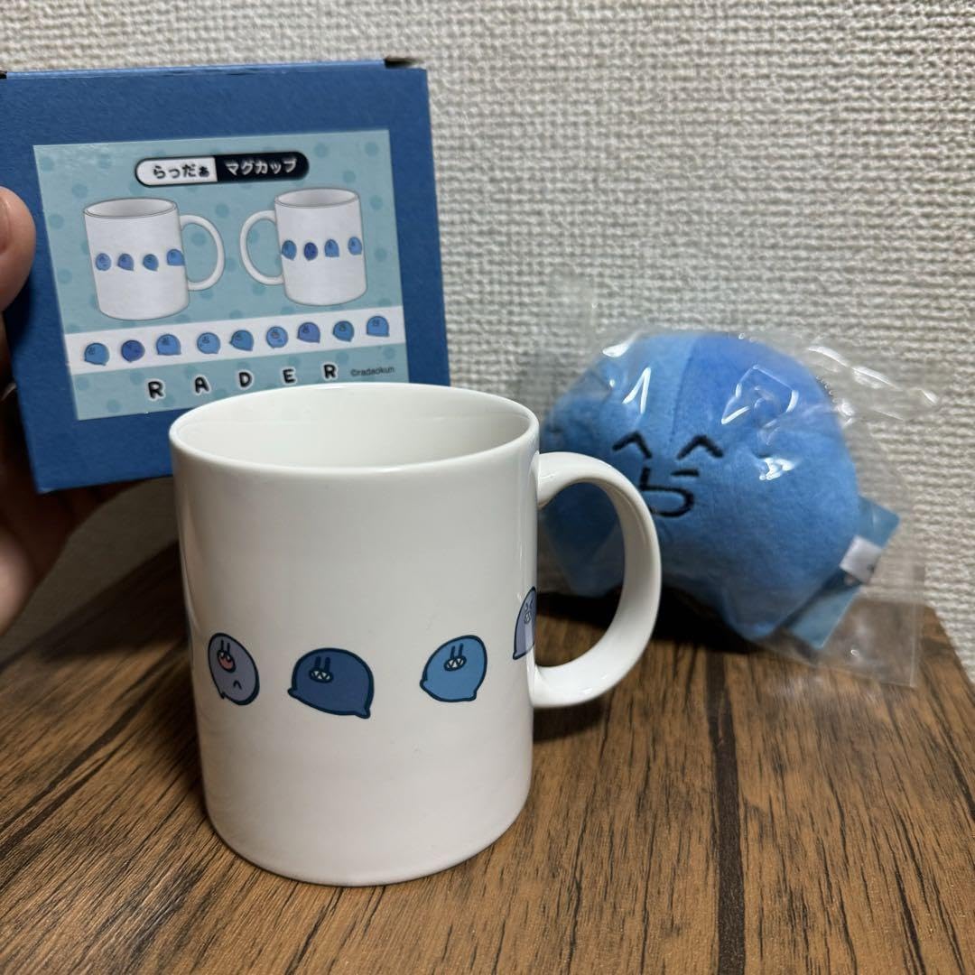 Amazon.co.jp: らっだぁ マグカップぬいぐるみセット XX : ホーム 