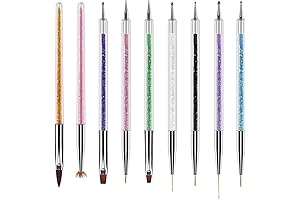 Artdone 9pc Nail Art Brush Set: The Art of Precision in Manicures