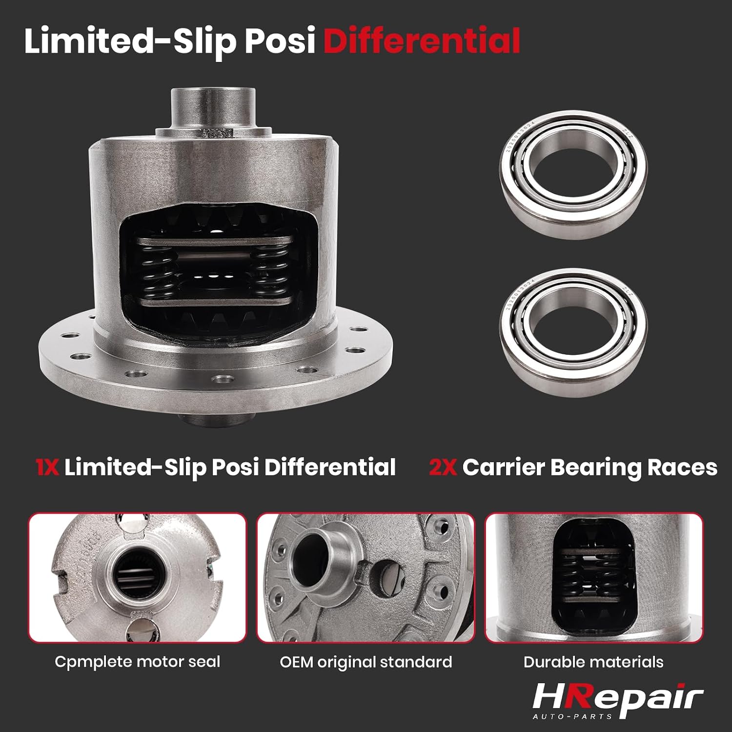 Limited Slip Differential fits for GM 12 Bolt Axle,30 Spline, 3.73-Up Ratios Replaces#YDGGM12T-4-30-1