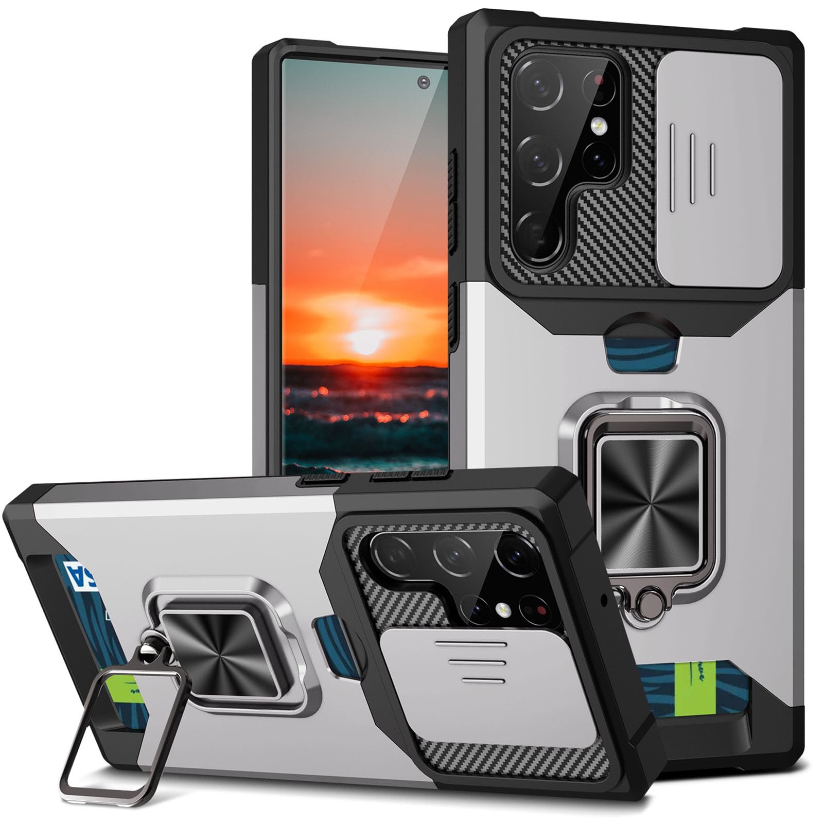 Coque Samsung S26 Plus antichoc protégeant l'appareil photo des rayures