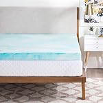 OLIXIS 3" Twin XL Gel Memory Foam Mattress Topper, CertiPUR-US Certified | Ventilated Plush Gel Overlay for Dorm RV Sleeper Sofa; Evens Body Pressure, Refreshes Old Mattresses for Every Rest Position