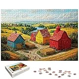 【CADEAUX & DÉCORATION】: Cadeau idéal pour toutes les occasions – Noël, anniversaire, etc. –, ce puzzle est une attention délicate qui témoigne de votre affection. Une fois terminé, il peut être encadré pour devenir une décoration murale unique, apportant une touche personnelle et décorative à votre intérieur