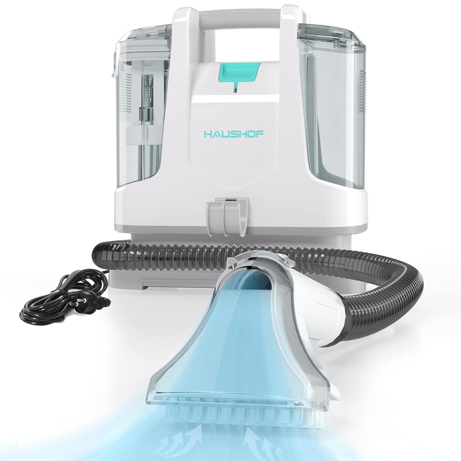Lavatappeti portatile HAUSHOF StainZapper 400W, aspira acqua