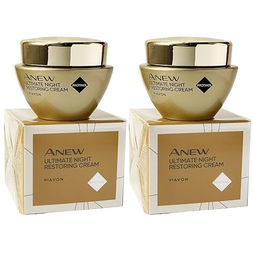 AV0N Anew Ultimate Restoring Crema de noche con protinol 1.7 fl oz - 1.7oz (paquete de 2)