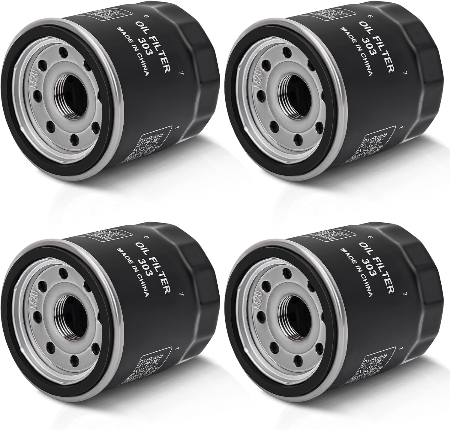 2520799 Oil Filter 3084963 16097-0008 for Polaris Sportsman 500 570 850 400 450 Ranger Hawkeye Scrambler 850 1000 XP 300 400 Magnum 325 425 500 ATP Trail boss Xpedition Xplorer, 4pcs