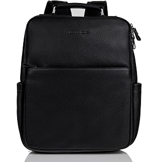 BROWN BEAR BB Havana Laptop Backpack - Black Office Bag for Men, 15'' Compatible, Quick-Access Front Pocket, Unisex, Moder... Price In India