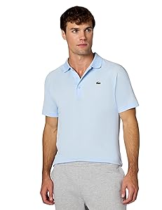 Lacoste Mens Sport Short Sleeve Regular Fit Green Croc Polo