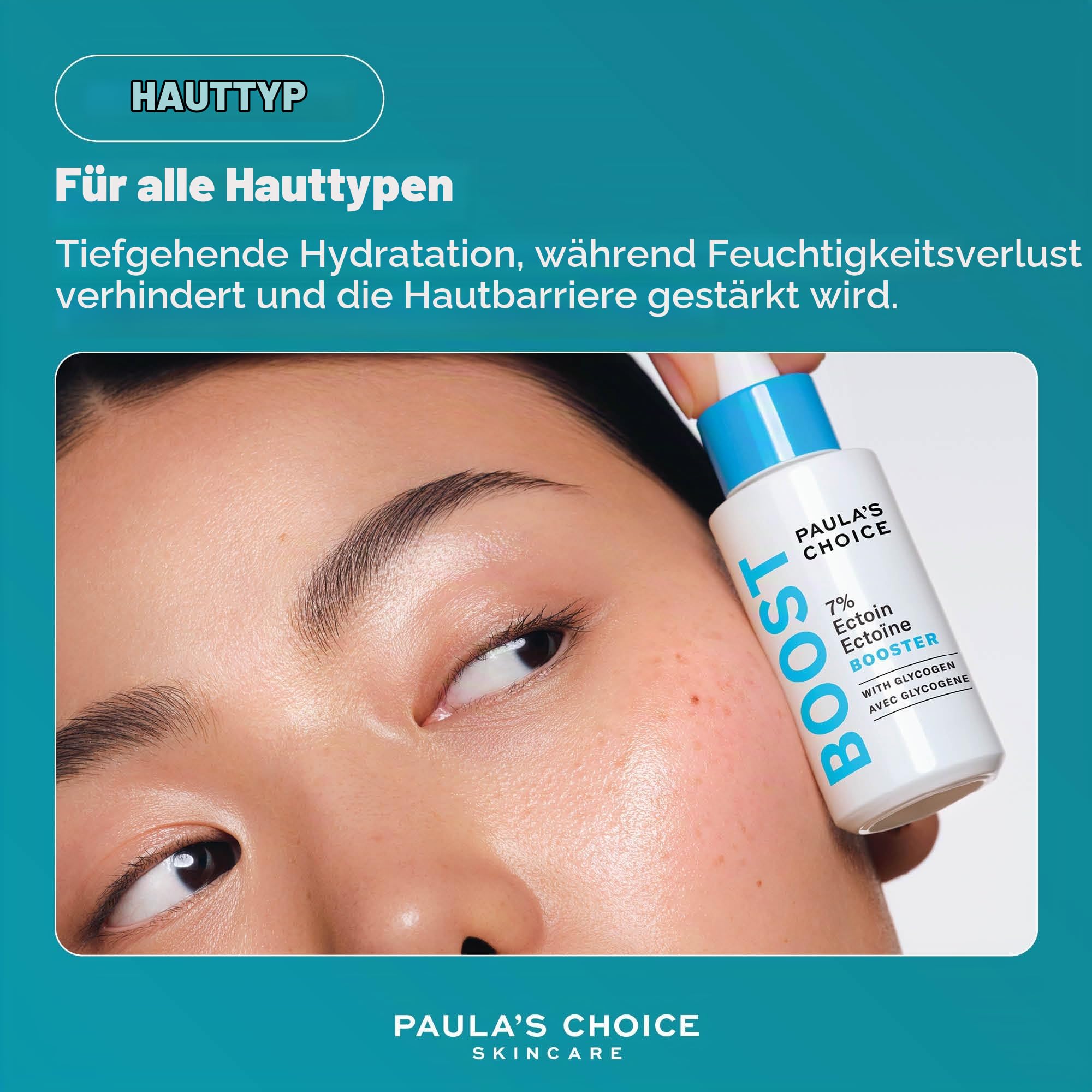 Paula's Choice 7% Ectoin + Hyaluronsäure Milky Hydrating Serum, 20 ml | Milchiges Feuchtigkeitsserum - 7 Barriereschutz-Vorteile in einem Tropfen - Beruhigt & Schützt die Haut - Rosazea-Empfindlich