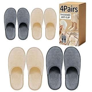 Guest Slippers Disposable For Guests Washable Reusable Which Can Be Used As Women Men House Indoor Bathroom Bedroom Hotel - Amazon product rated Grade A