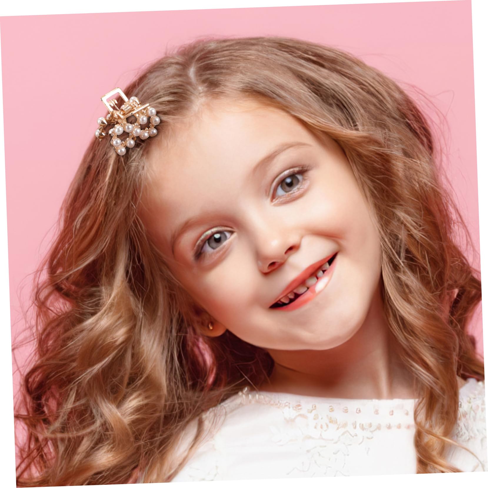 FRCOLOR 36pezzi Fermagli Per Perla Da Clip Per Donne e Ragazze Accessori Eleganti Per Matrimoni e Occasioni Speciali Design Semplice e Delicato Adatti Tutti Gli Stili Di Acconciatura