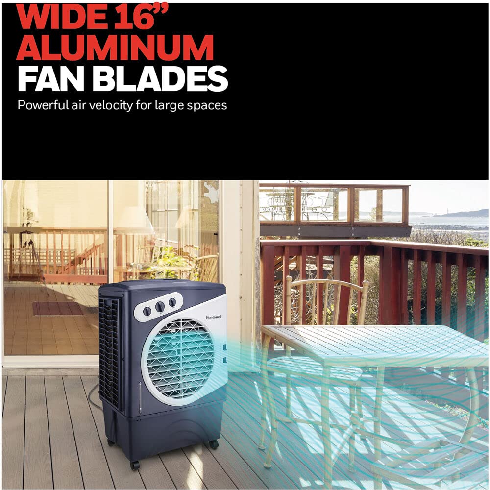 Honeywell 2700 CFM 3Speed Outdoor Rated Portable Evaporative Air