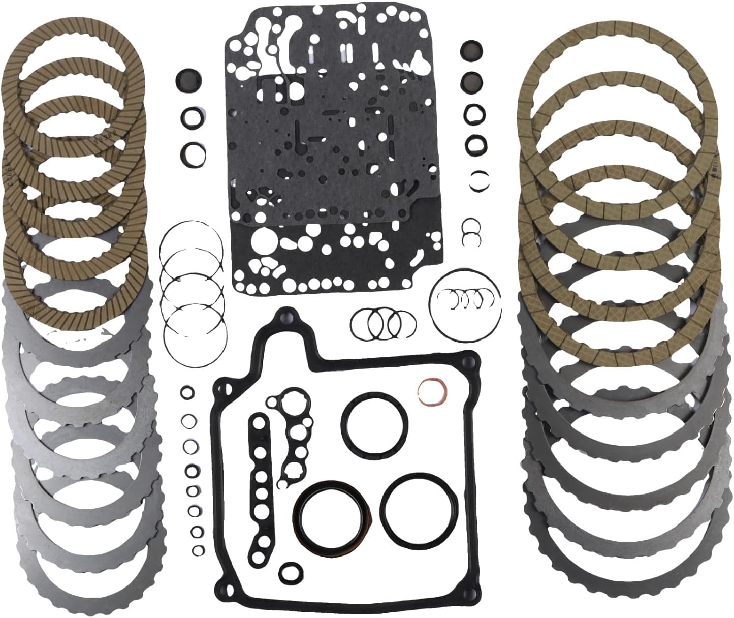 02E DQ250 Transmission Master Rebuild Overhaul Kit Fits for 13-14 TT, 05-12 Seat Altea/Leon, VW Beetle 03-14/ Jetta 05-14/ Passat 06-14 Replace OE T19800A T19802A VWT198080A T198081A