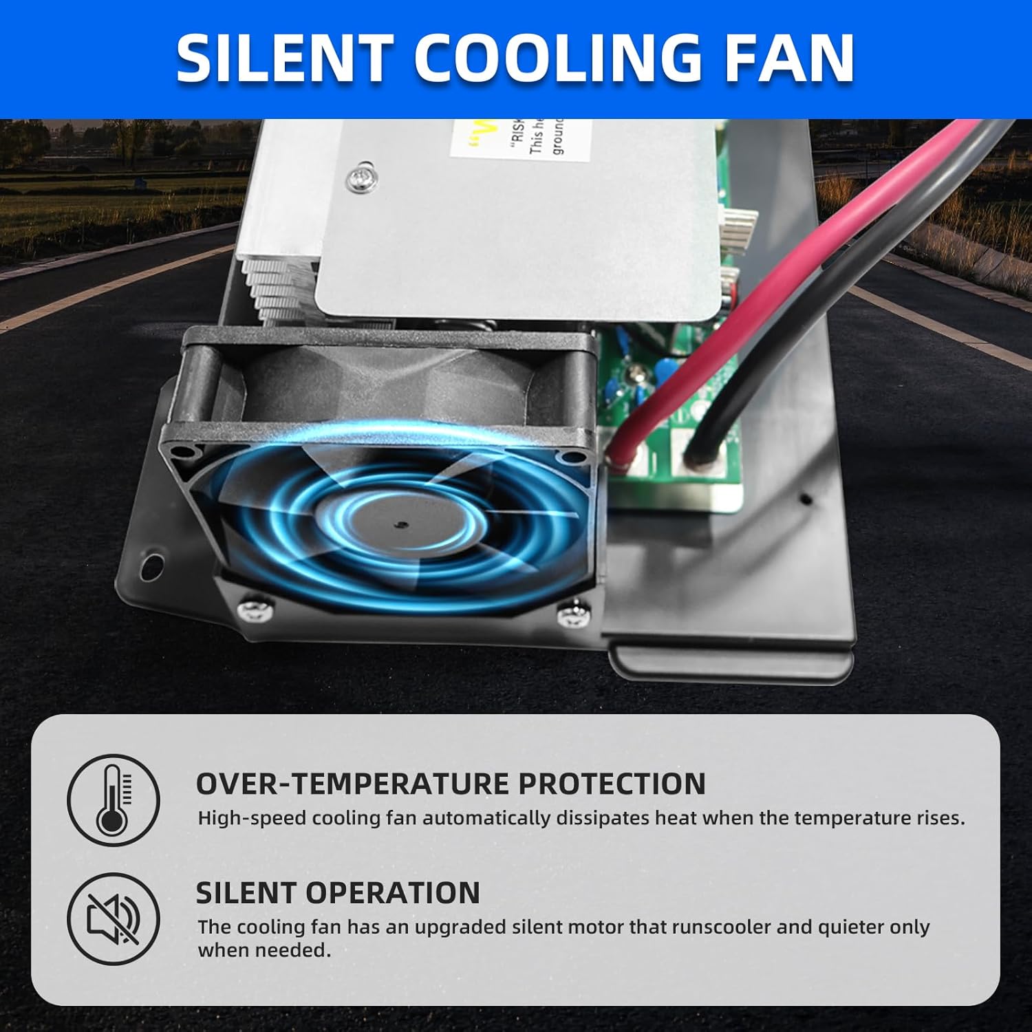 WF-8955-MBA, 55 Amp Power Converter - Smart 3-Stage Charger for RV Lead-Acid Batteries, Replacement for WF-8955PEC, Also Compatible with WF-8955-AD-MBA Models