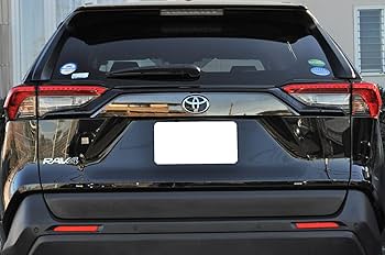 Amazon | RAV4 リアガーニッシュ カラー メッキ ガーニッシュ