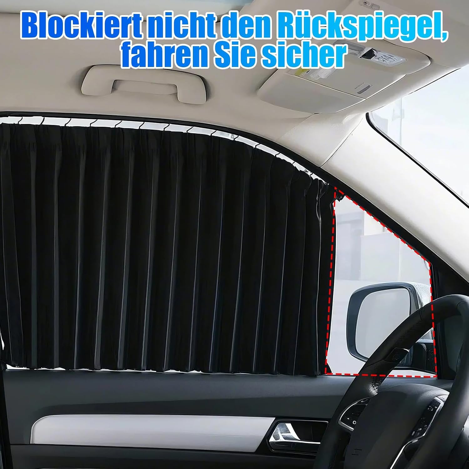 4 Piezas Parasol Coche para Citroën SpaceTourer (2016-2025 2026)