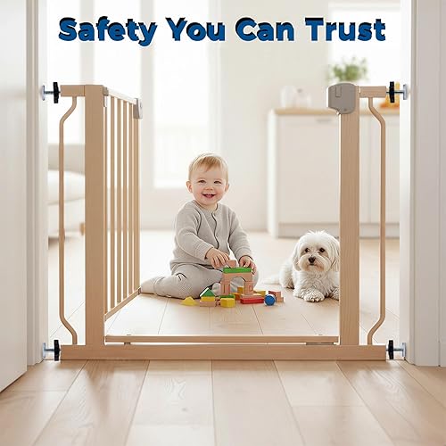 Miniatura 6 de Paquete de 4 piezas de repuesto para puerta de bebé, varillas roscadas universales extralargas de 4.92 pulgadas para mascotas y puertas de seguridad