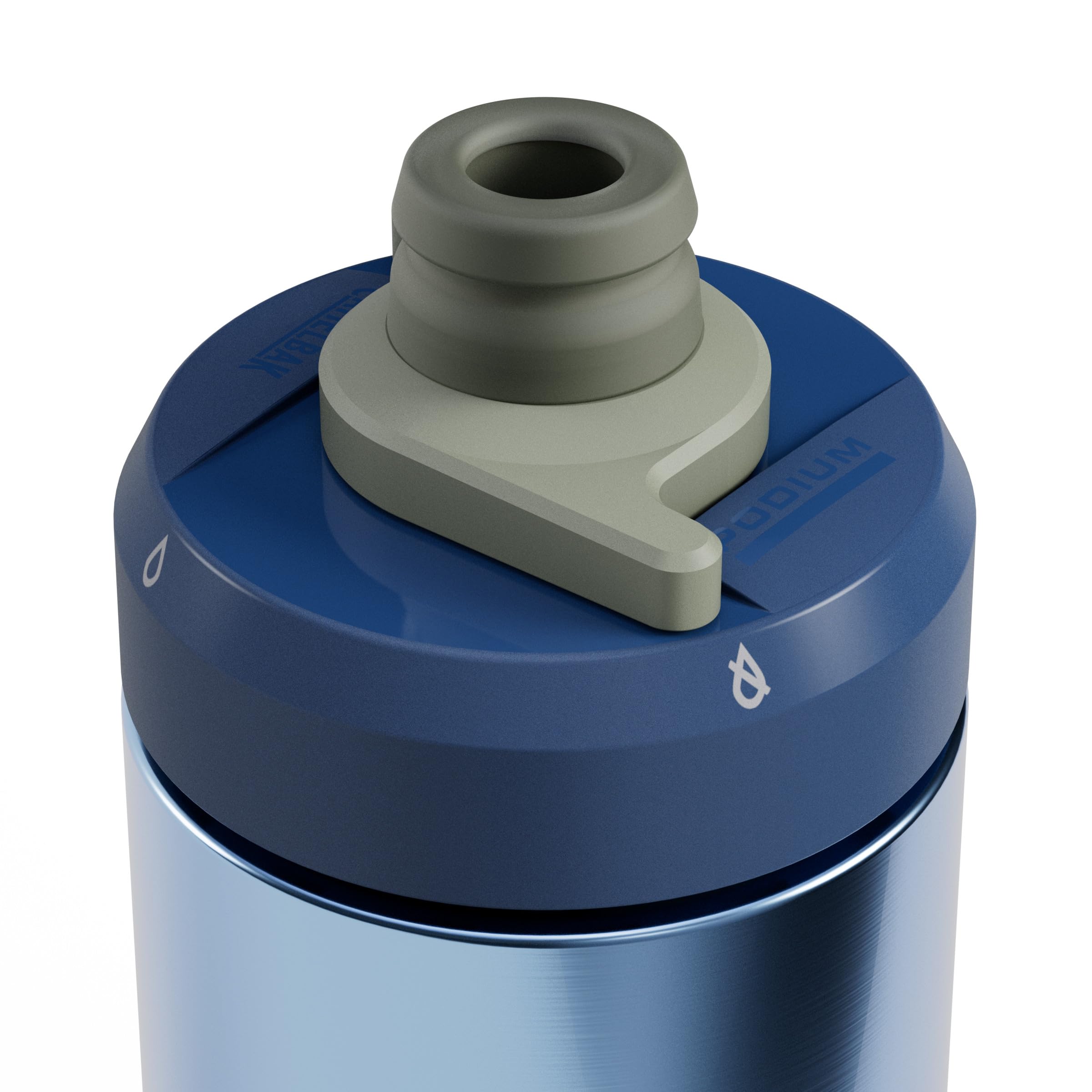 CAMELBAK Podium Insulated Steel Trinkflasche, Mercury Deep Sea, 650 ml