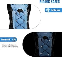 Vista 5 de Zavothy Hydration Backpack with 2L Hydration Bladder Water Backpack for Hiking Hydration Pack for Running Cycling Hiking