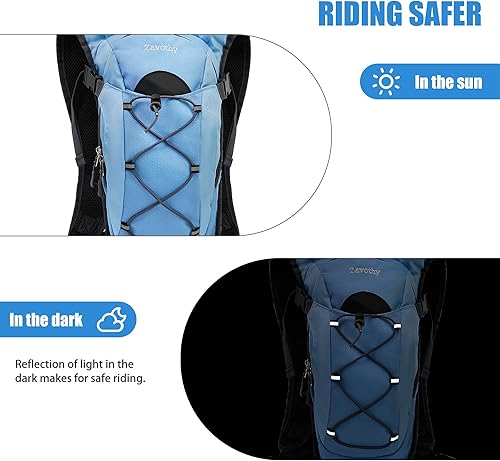 Miniatura 5 de Zavothy Hydration Backpack with 2L Hydration Bladder Water Backpack for Hiking Hydration Pack for Running Cycling Hiking