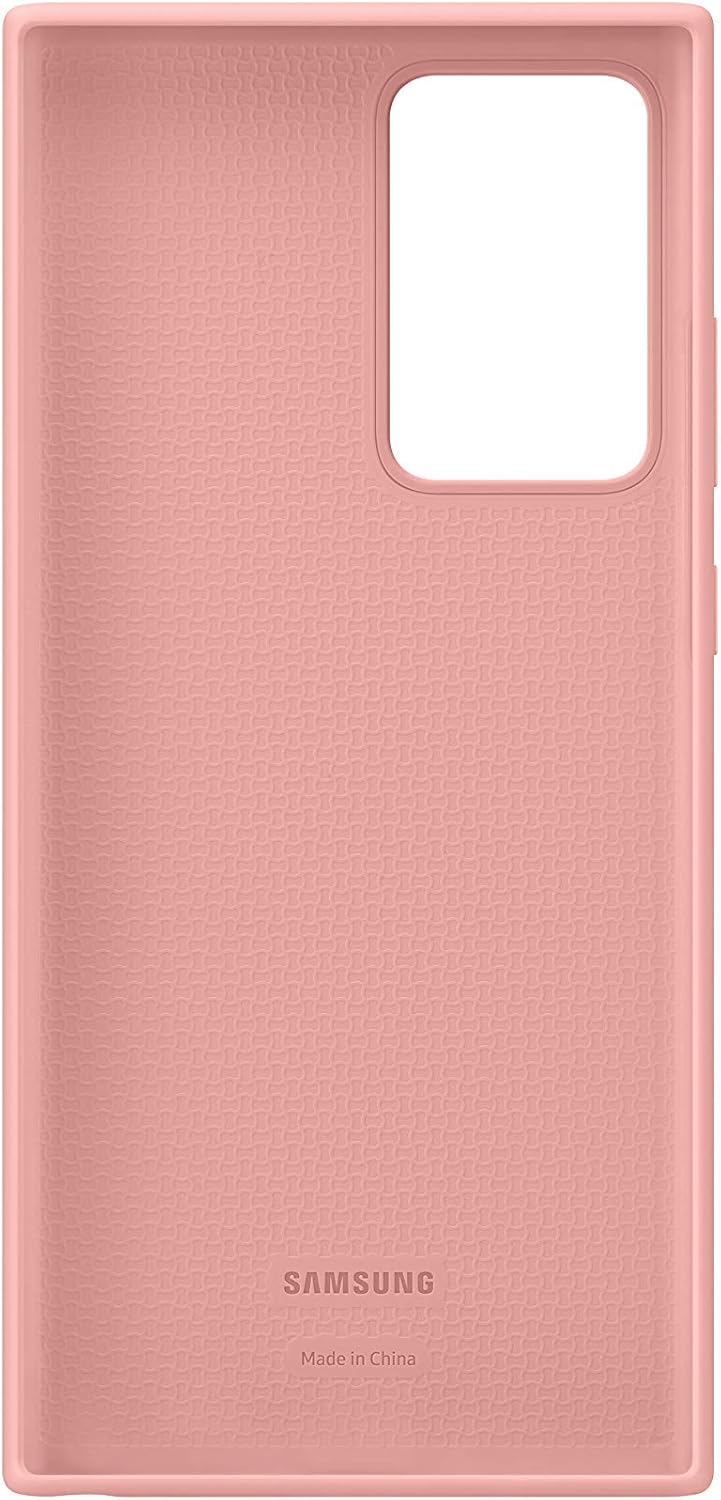 SAMSUNG Galaxy Note20 Ultra 5G Case, Silicone Back Protective Cover - Brown (US Version) (EF-PN985TAEGUS)