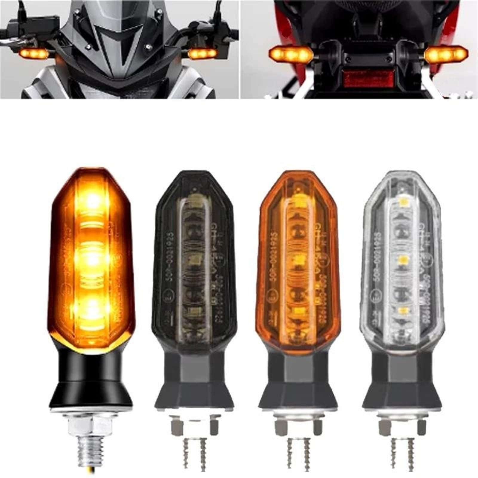 Indicatore Luce Indicatori Di Direzione A LED Per Moto Per Per CBR500R Per CBR650F Per CB500X, CRF250L, MSX125 Frecce E Ricambi Componenti Indicatori Direzione Frecce Moto