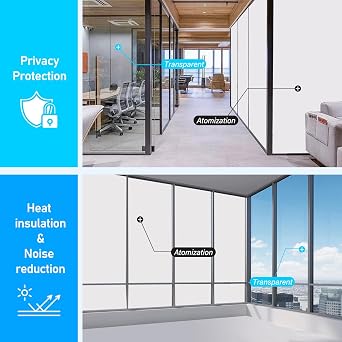 Electronic PDLC Smart Film A6 Sample PDLC Switchable Smart Film Electric Smart Glass Film(10.5cmx16cm)