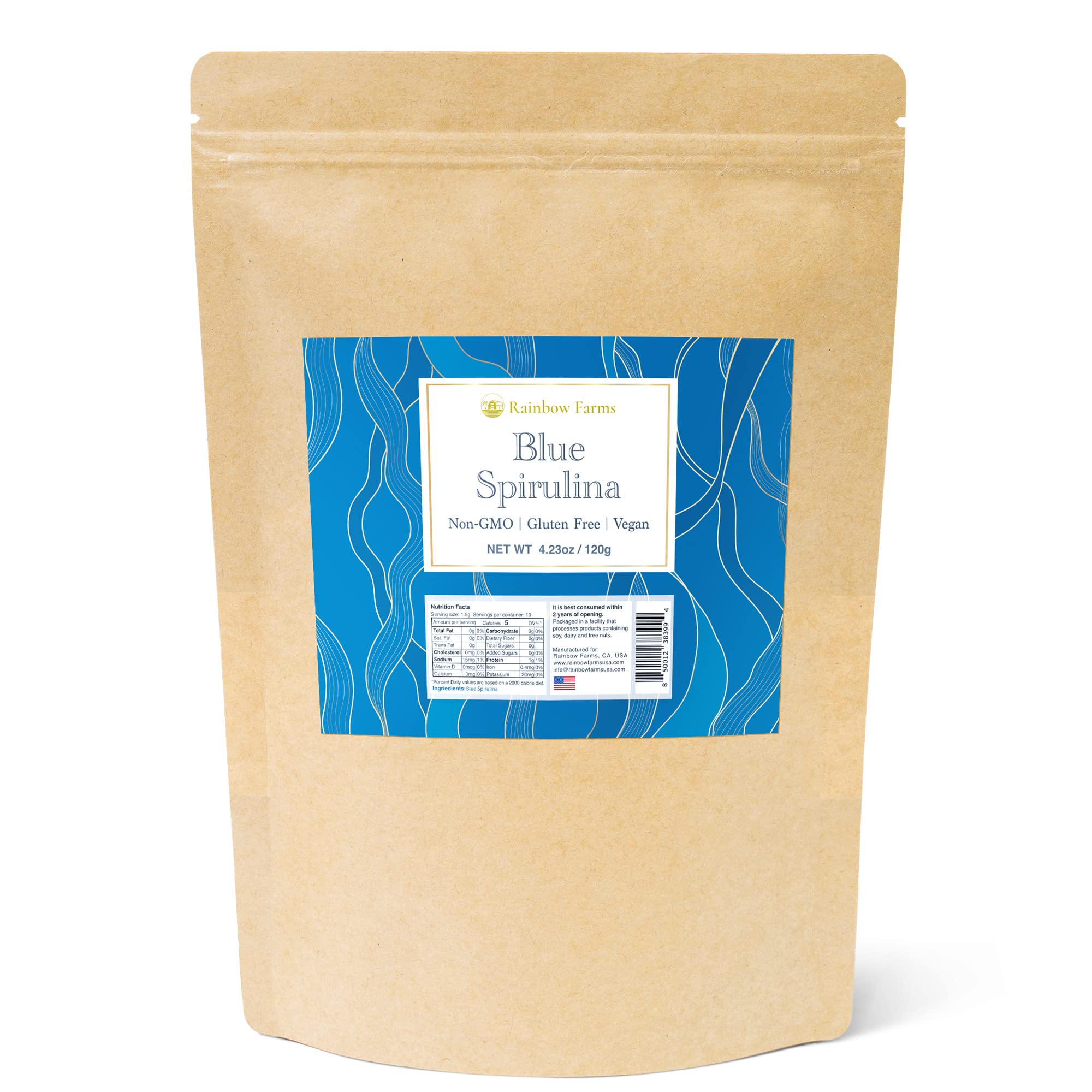 Amazon | ブルースピルリナ Blue Spirulina 無添加 無香料 無着色