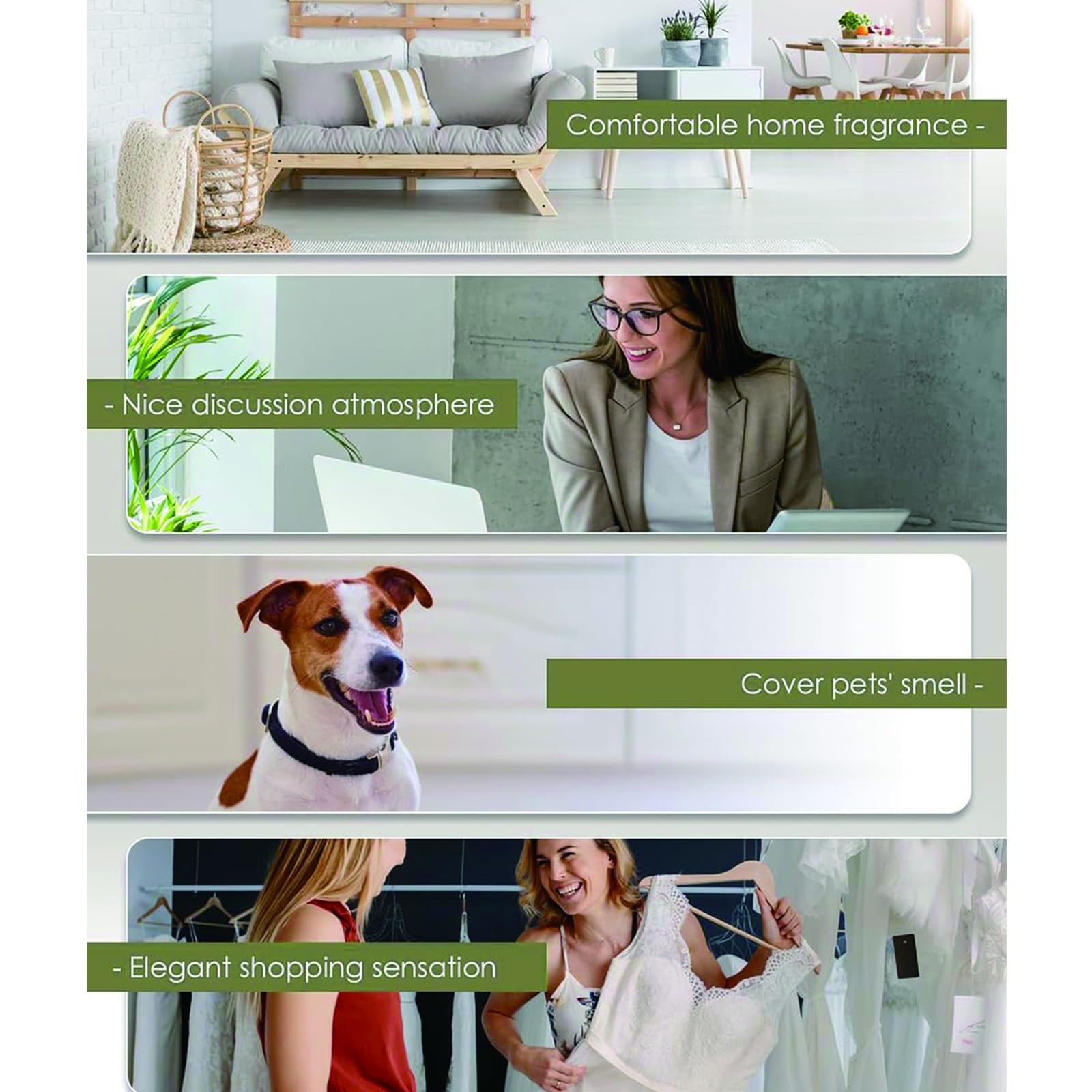 Máquina de Aroma Smart Scent Air – Difusor de Fragancia Nebulizante sin Agua de 1500 ml, Cubre 2500–4000 m³, Máquina de Aroma Comercial para Casa, Oficina y Hotel