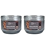 Mainstays 11.5oz Scented Candle 2-Pack (Mulitple Scents) (Backyard Bonfire)