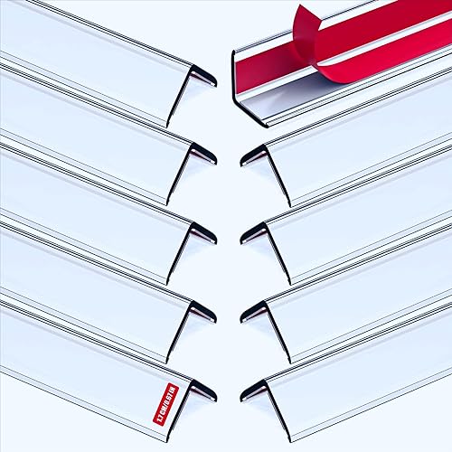 Miniatura 22 de Protectores de esquina autoadhesivos transparentes para pared, 2 unidades de protectores de esquina y protector de bordes para bebés, muebles