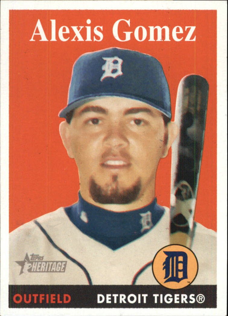 Amazon.com: 2007 Topps Heritage #389 Alexis Gomez MLB Baseball
