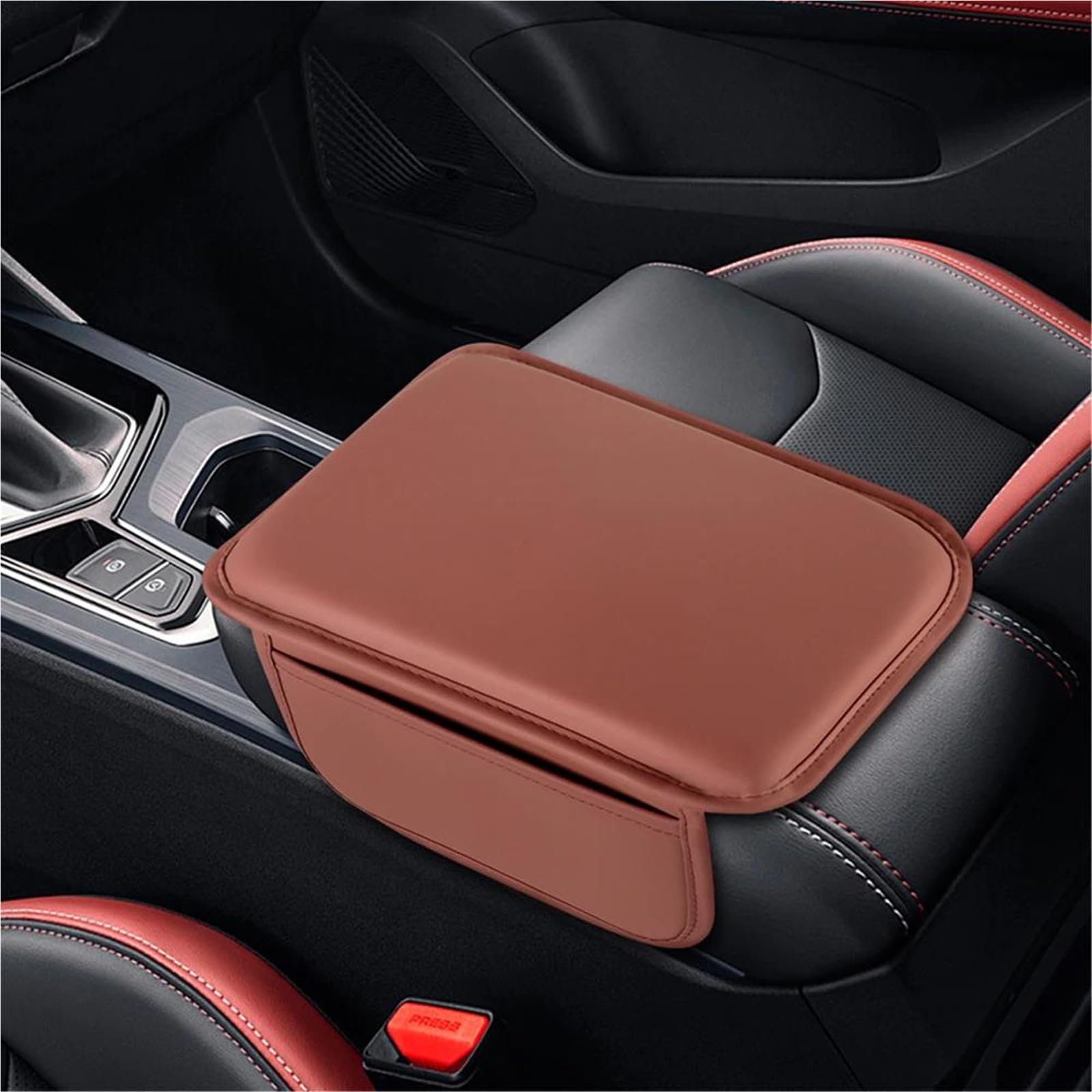 Copribracciolo Auto Per A&udi A3 8P 8L 8V A4 B8 B6 B7 B9 | Rivestimento Del Bracciolo Centrale In Pelle Resistente, Rivestimento Morbido E Resistente All'usura CPXCTZFZUB