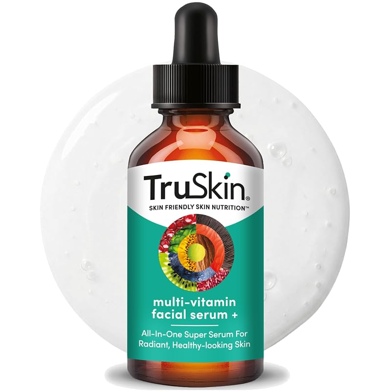 Sérum facial TruSkin com vitaminas, minerais, eletrólitos e ácido hialurônico, 30 mL