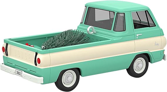 Hallmark Keepsake Christmas Ornament 2021, 1966 Dodge A-100 All-American Trucks, Metal