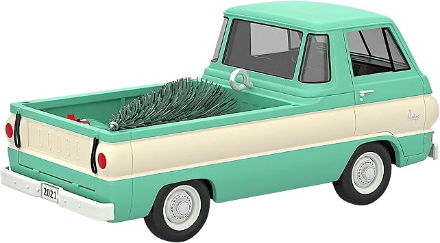 Hallmark Keepsake Christmas Ornament 2021, 1966 Dodge A-100 All-American Trucks, Metal