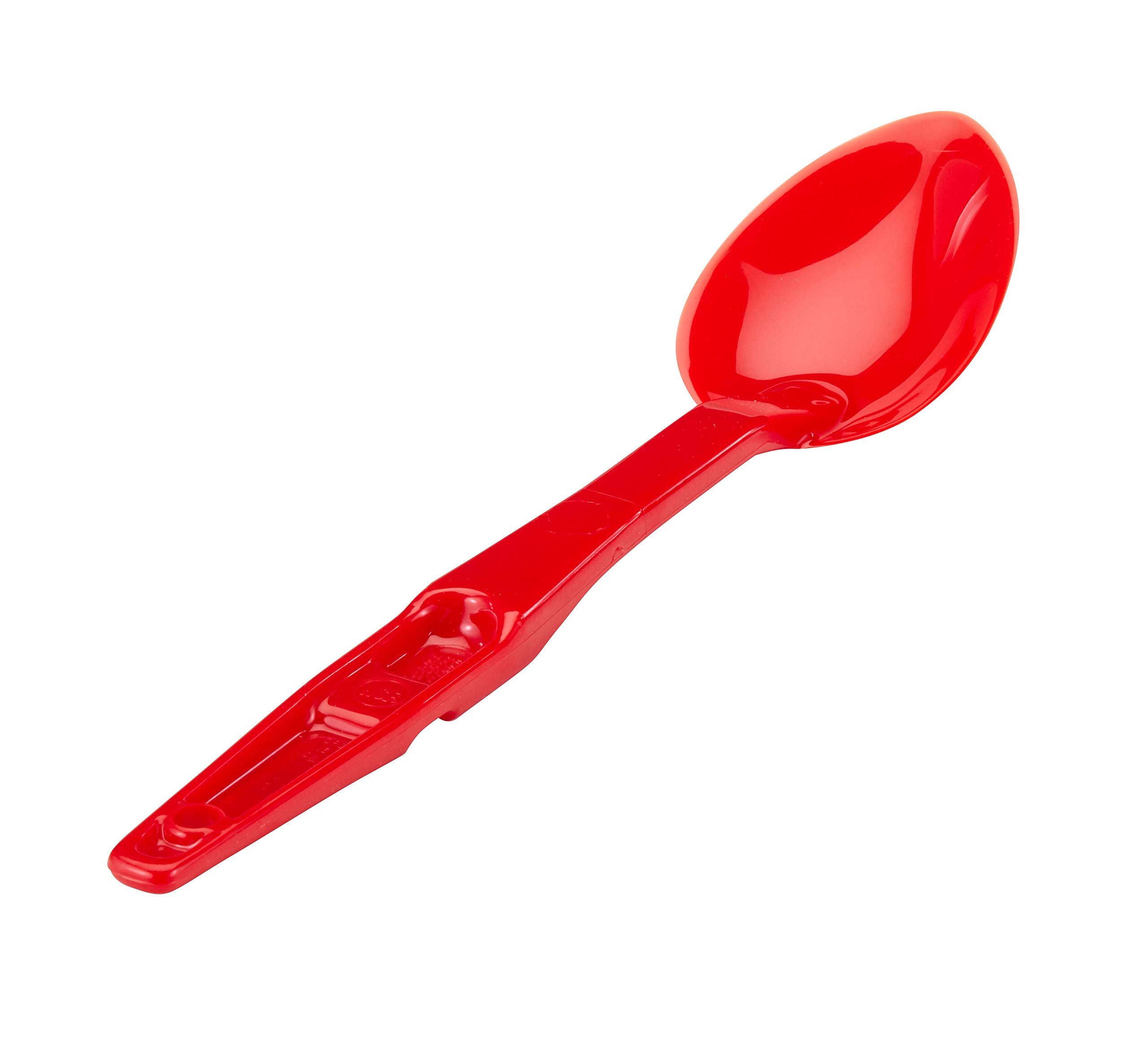 Cuchara para camwear de 13 pulgadas Cambro SPO13CW404 roja en pack de 12 unidades para hostelería
