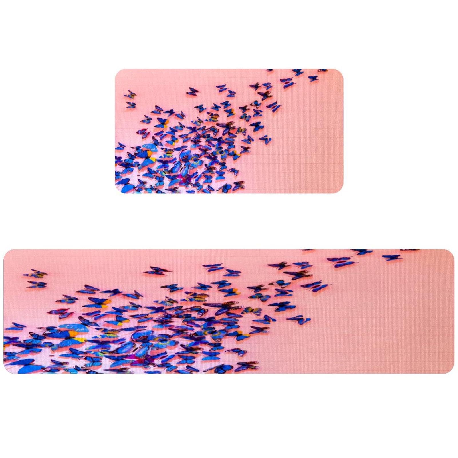 Tapis de cuisine absorbant lot de 2 tapis lavable antidérapant