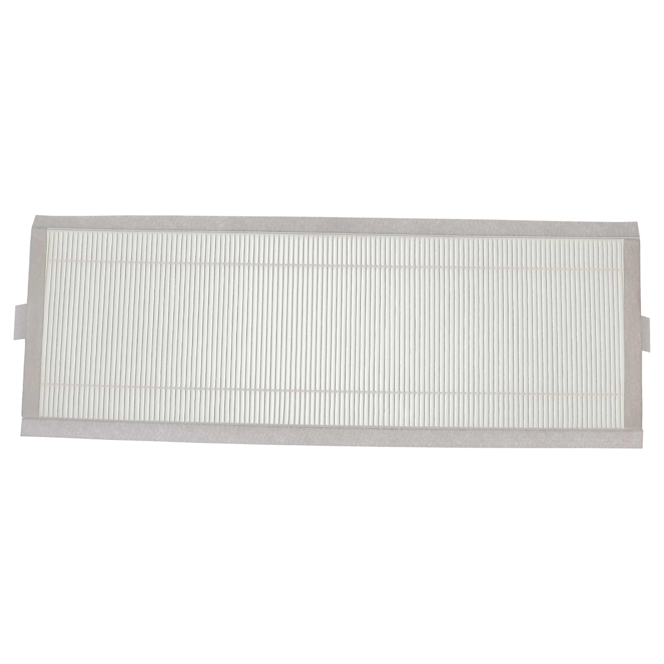 vhbw Filterset kompatibel mit Zehnder ComfoAir Q350 TR Enthalpie, Q450 Lüftungsgerät - Luftfilter G4 / F7 (8 Stück), 50 x 16 x 2 cm, Weiß