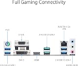 ASUS PRIME B550M-A – Carte mère AMD B550 (Ryzen AM4) au format micro ATX avec double M.2, PCIe 4.0, DDR 4400, Ethernet 1Gb, HDMI/D-Sub/DVI, USB 3.2 Gén. 2 Type-A, Aura Sync RGB - 6